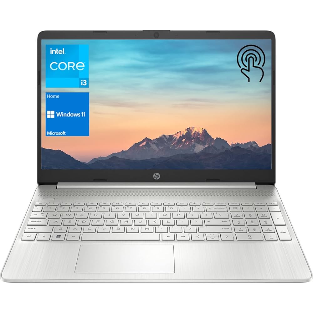 HP ノートPC Intel Core i3 シルバー Amazon.co.jp: HP ノートパソコン, 15.6インチHDタッチ